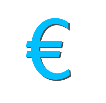 Euro transparent icon image